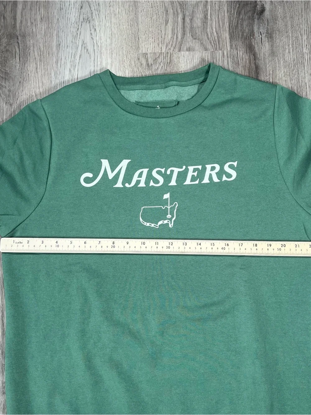 2026 Size L Masters Crew Neck Green Sweatshirt Augusta National Golf Club Fleece